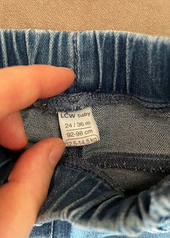 LC Waikiki Mavi Elastik Bel Denim Pantolon