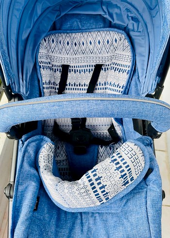 Pre go Mavi Bebek Arabası & Oto koltuğu - Görsel 6