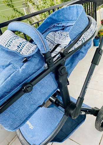 Pre go Mavi Bebek Arabası & Oto koltuğu - Görsel 8