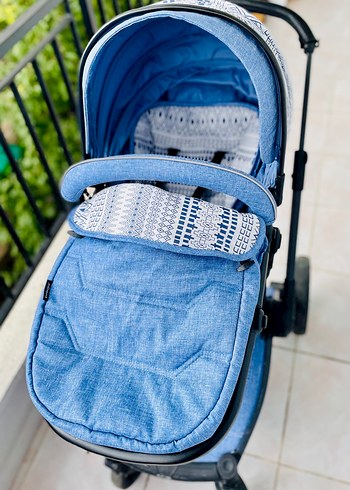 Pre go Mavi Bebek Arabası & Oto koltuğu - Görsel 4