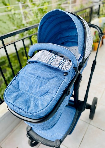 Pre go Mavi Bebek Arabası & Oto koltuğu - Görsel 5