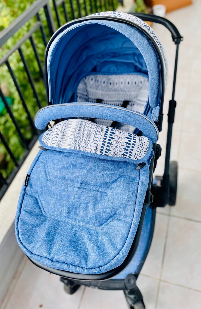 Pre go Mavi Bebek Arabası & Oto koltuğu - Görsel 4