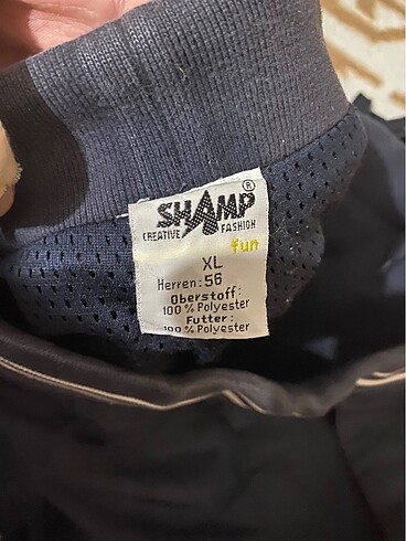 xl Beden shamp eşofman