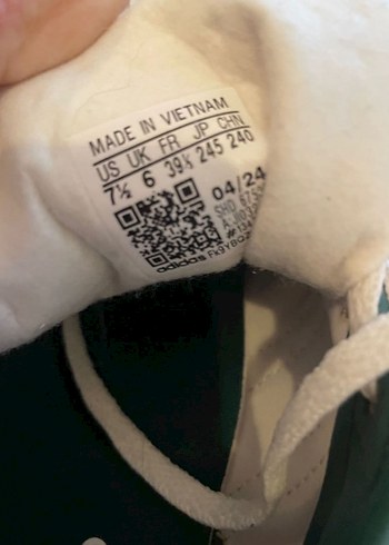 39 Beden beyaz Renk Adidas Gazelle Bold
