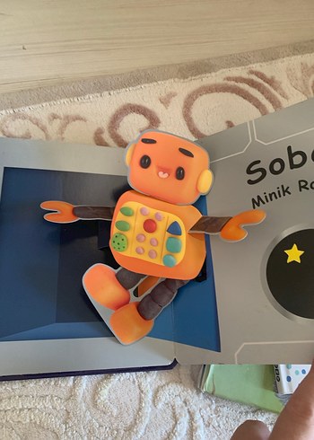 Sobe! Uzay Çocuk Kitabı 3 boyutlu - Görsel 5