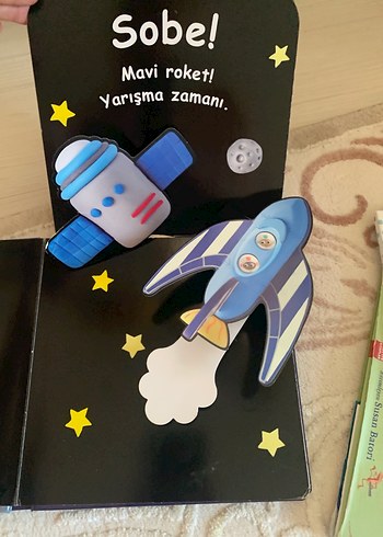 Sobe! Uzay Çocuk Kitabı 3 boyutlu - Görsel 4