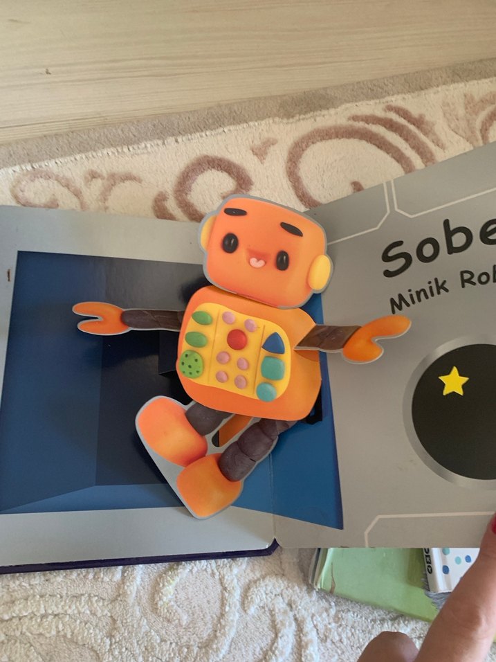 Sobe! Uzay Çocuk Kitabı 3 boyutlu - Görsel 5