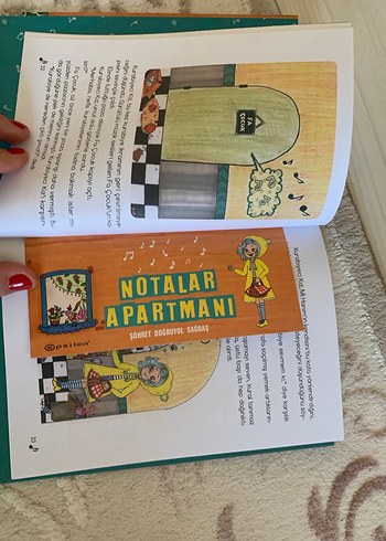 Beden Renk Notalar Apartmanı Çocuk Kitabı