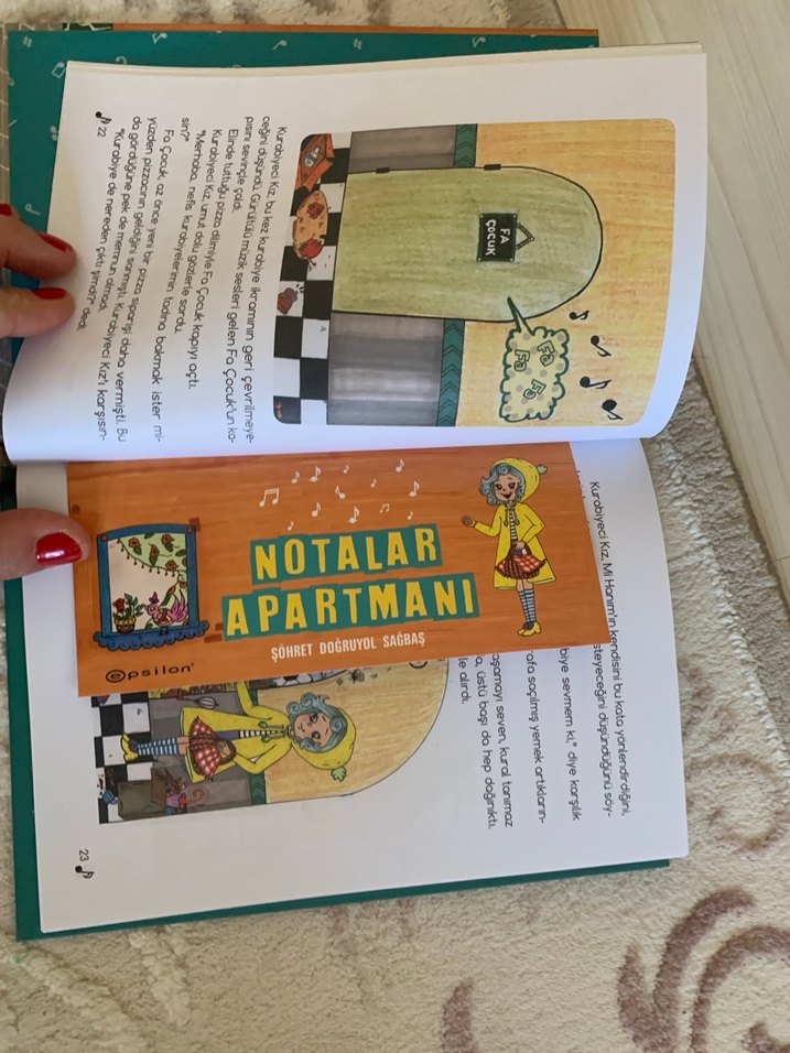 Notalar Apartmanı Çocuk Kitabı - Görsel 3
