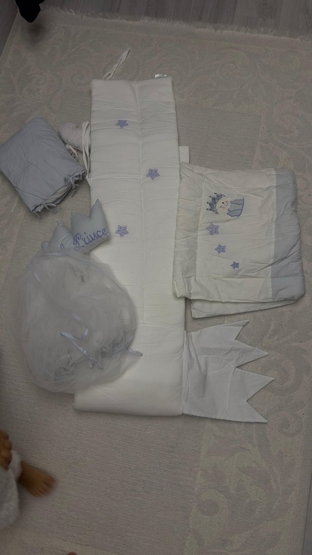 Aybi baby little prince sepet beşik uyku seti - Görsel 2