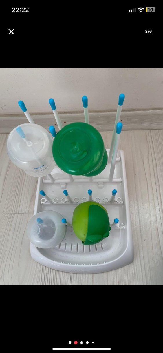 Munchkin Katlanabilir Biberon ve Aksesuarları Kurutma Rafı - Görsel 2