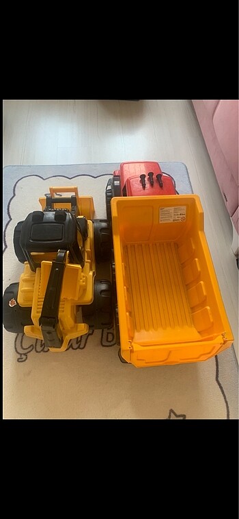  Pilsan Damperli Kamyon-Dolu Kazıcılı Dozer