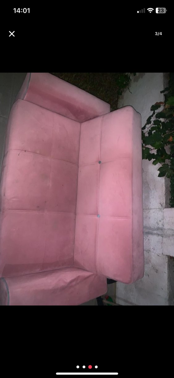 Bellona pembe sandıklı köşe ikili koltuk - Görsel 3