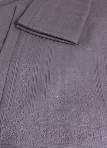 Diğer MOR ÇİFT KİŞİLIK YATAK ÖRTÜSÜ