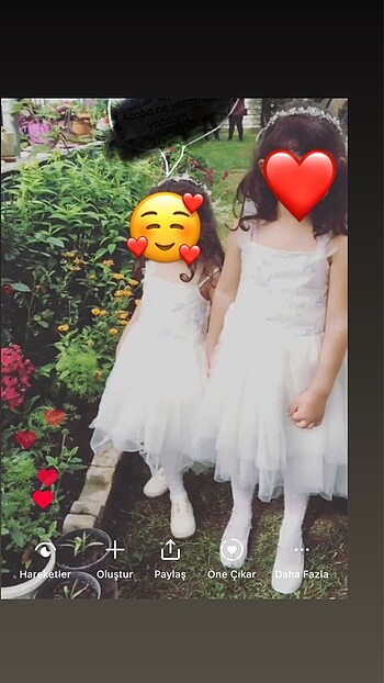 Kız çocuk gelinlik