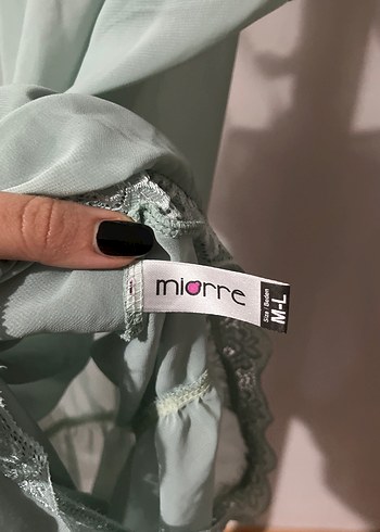 Kadın Yeşil Dantel Detaylı Kısa Tulum - Görsel 3