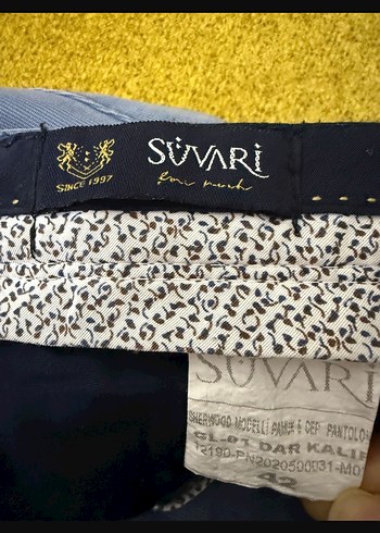 Erkek Gri Mavi Regular Fit Denim Pantolon - Görsel 3