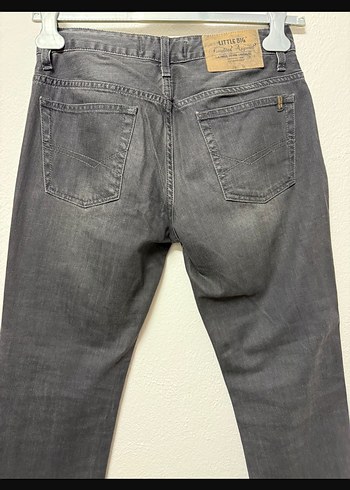 Gri Erkek Denim Jean Pantolon - Görsel 2