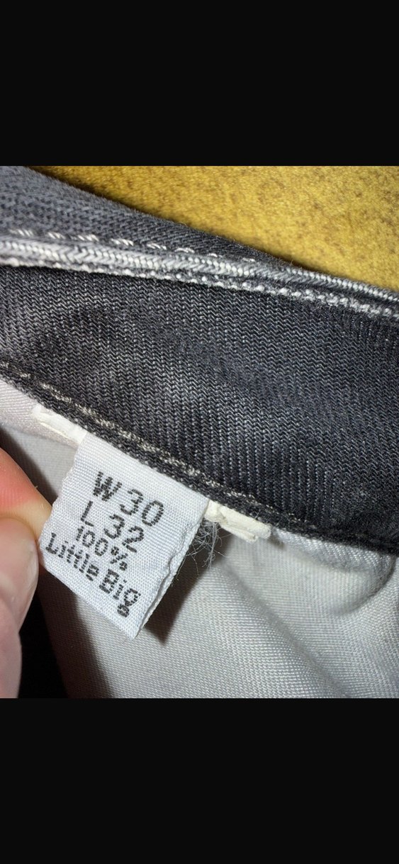 Gri Erkek Denim Jean Pantolon - Görsel 3