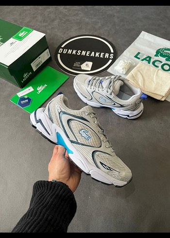 Lacoste Beyaz Gri Spor Ayakkabı - Görsel 2