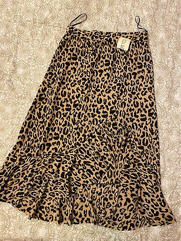 Leopar desen etek