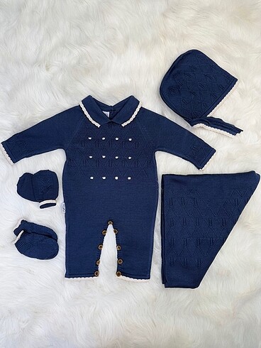 Premium Triko Hastane Çıkışı Hediyelik Set