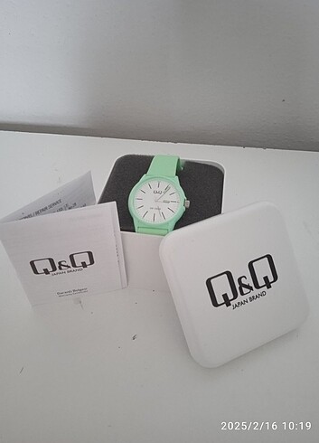 Q&Q silikon saat