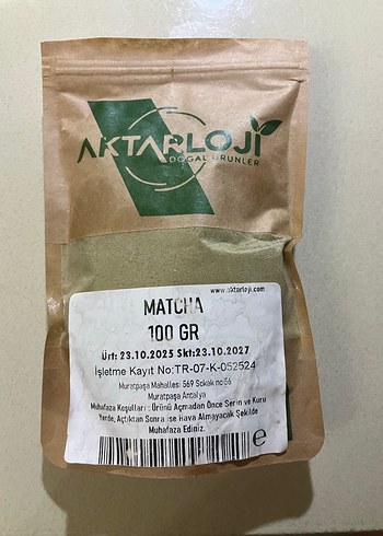 Matcha Çay 100gr - Görsel 2