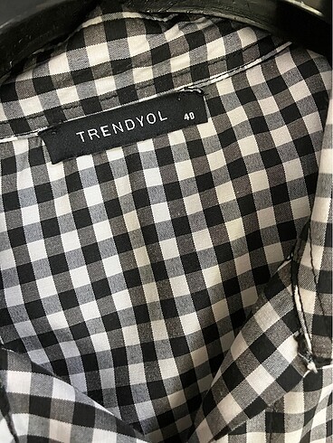 Trendyol & Milla Trendyolmila Kareli Gömlek Elbise