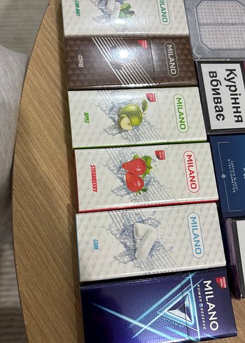Milano Çeşitli Aromalı Sakız Paketleri