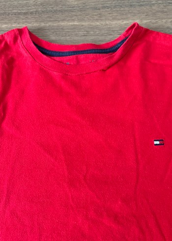 Tommy Kırmızı Kısa Kollu Erkek Tişört - Görsel 2