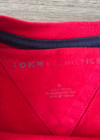 Tommy Kırmızı Kısa Kollu Erkek Tişört - Görsel 3