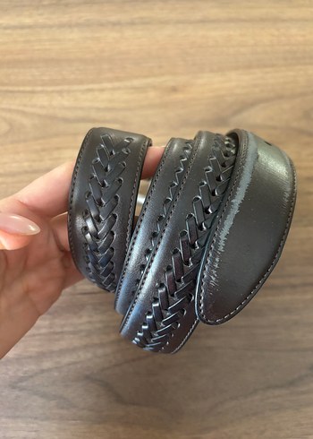 Koyu Kahverengi Erkek Deri Kemer. - Görsel 3