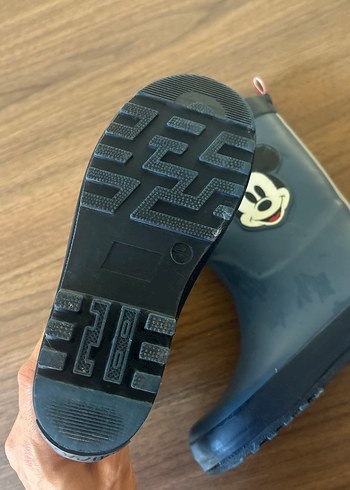 Erkek Çocuk Mavi Kauçuk Botlar Mickey Desenli - Görsel 2