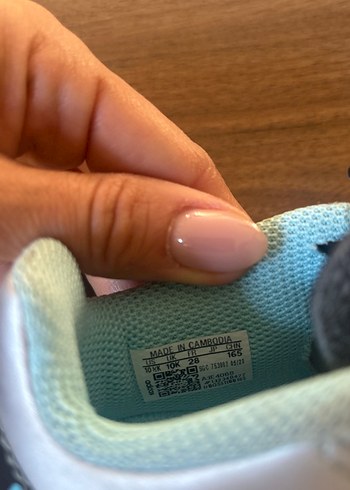 Beyaz Gri Erkek Çocuk Spor Ayakkabı messi footbol krampon - Görsel 6