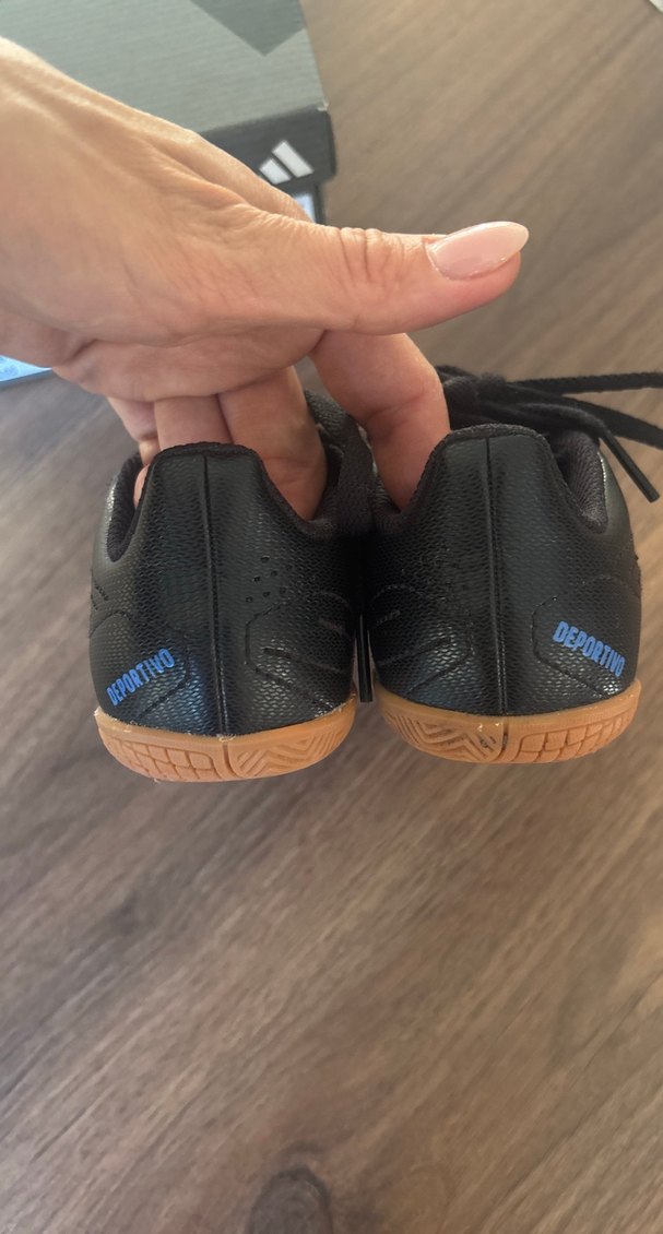 Erkek Çocuk Siyah Spor Ayakkabı Velcro - Görsel 3