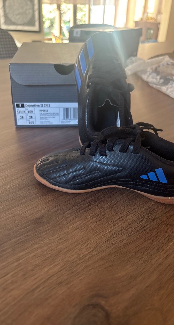 Erkek Çocuk Siyah Spor Ayakkabı Velcro - Görsel 2