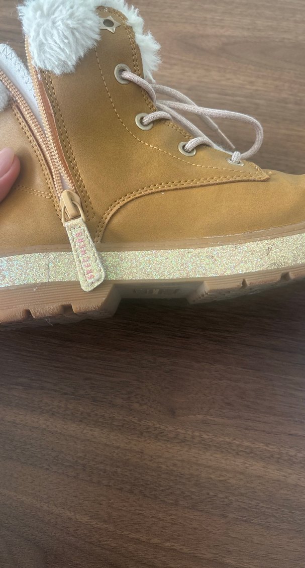 tarçın rengi Süet içi kürklü kız çocuk bot - Görsel 4