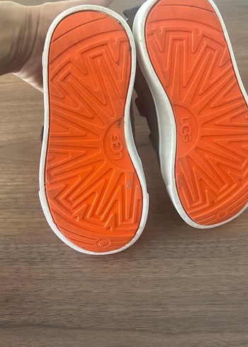 Kacivert deri kahverengi detaylı erkek çocuk  içi yünlü bot - Görsel 4