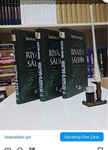 Riyazüs Salihin 3cilt set