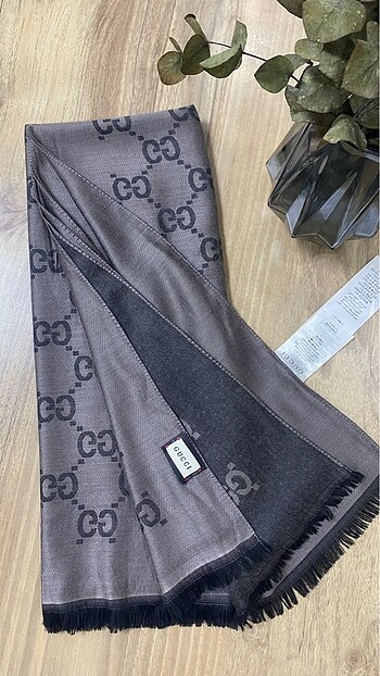 Gucci İthal yün ipek şal