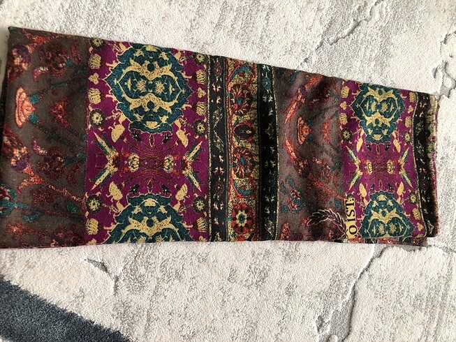 Diğer Desenli pamuklu şal