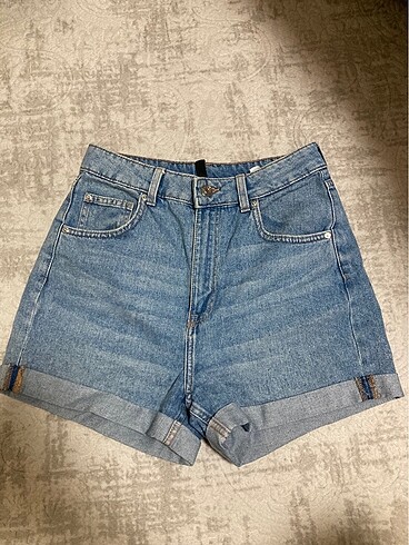 h&m mom şort