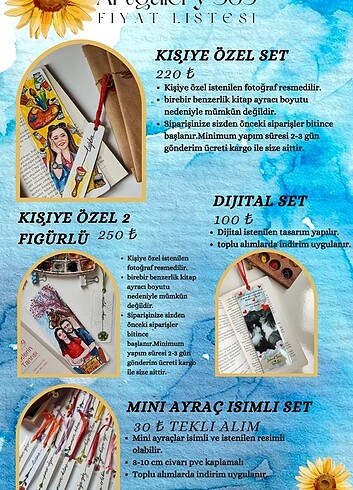 Fiyat bilgisi