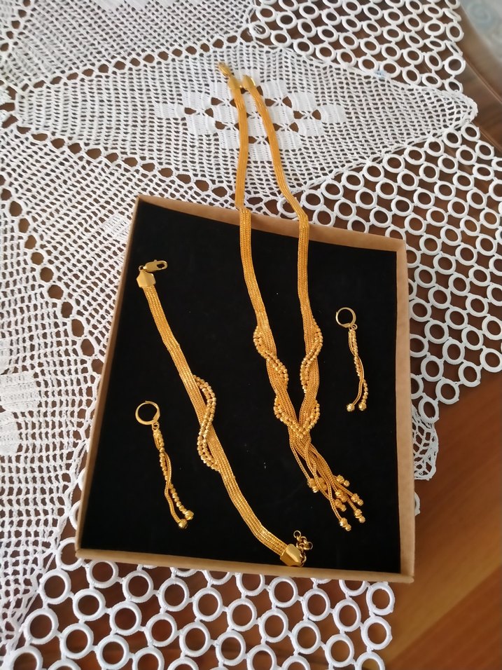 Nakışlı Zincir Detaylı Kadın El Zinciri - Görsel 3