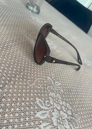 Kahverengi Retro Kadın Güneş Gözlüğü - Görsel 6