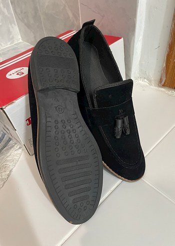 Siyah Süet Tokalı Klasik Erkek Ayakkabı - Görsel 10