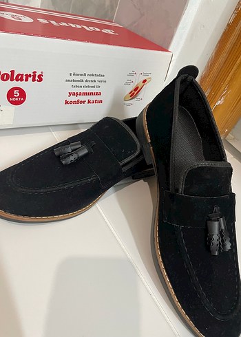 Siyah Süet Tokalı Klasik Erkek Ayakkabı - Görsel 3