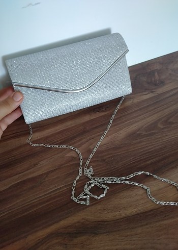 Diger Gri Kadın Portföy Çanta - Görsel 8