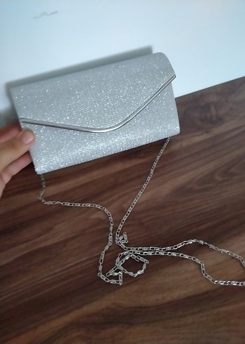 Diger Gri Kadın Portföy Çanta - Görsel 6